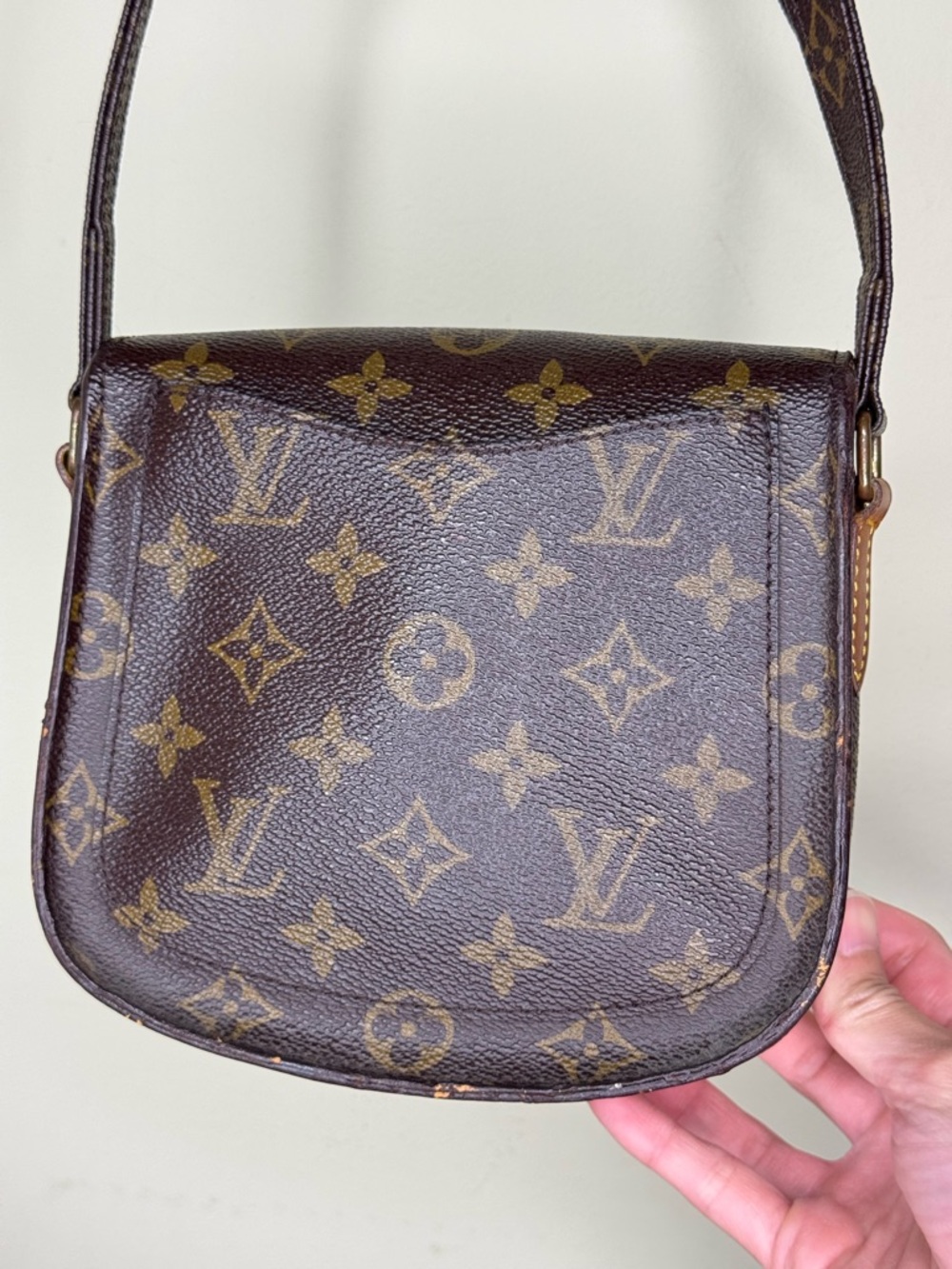 Louis Vuitton Monogram Mini Saint Cloud Crossbody Vintage Bag - Picture 5 of 16